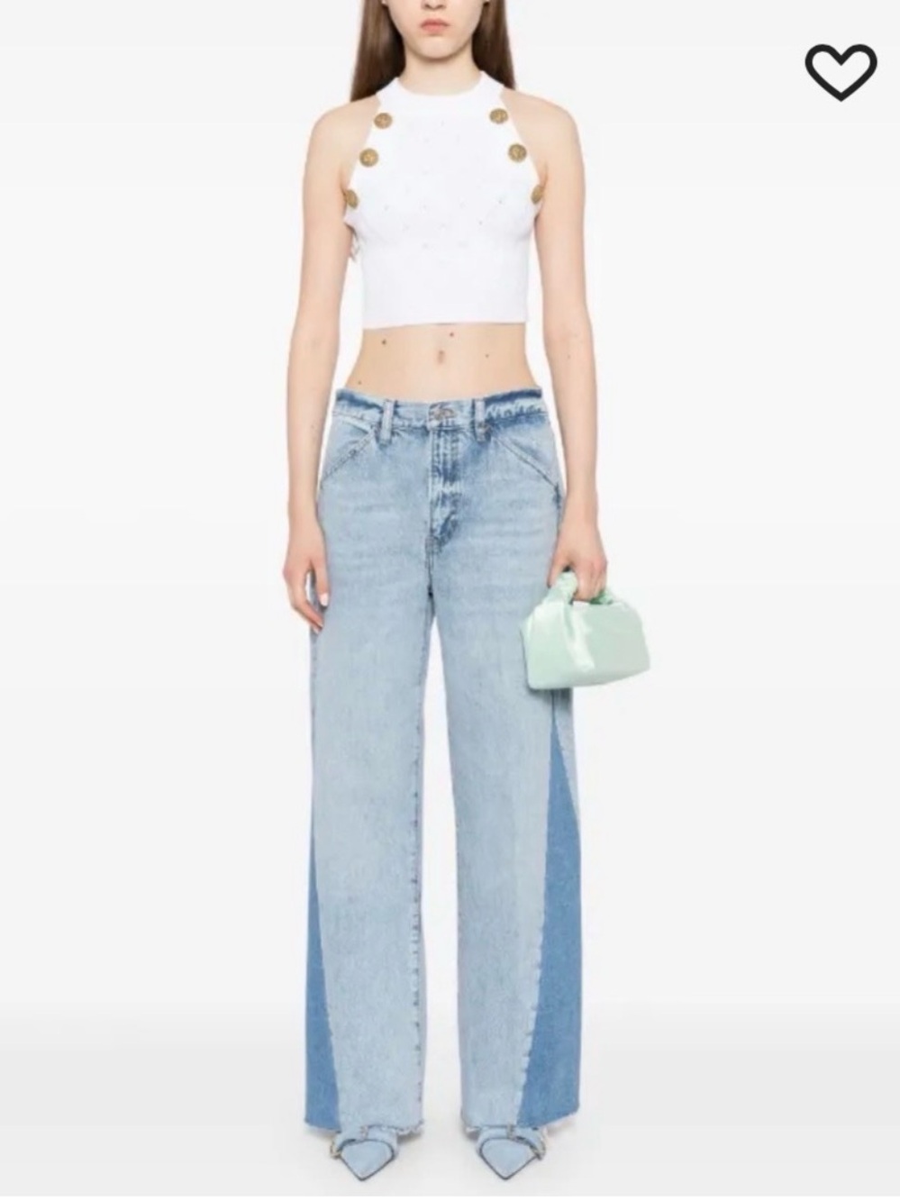 Frame Le Baggy Palazzo Jeans